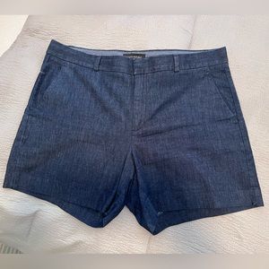 Dark denim BR shorts